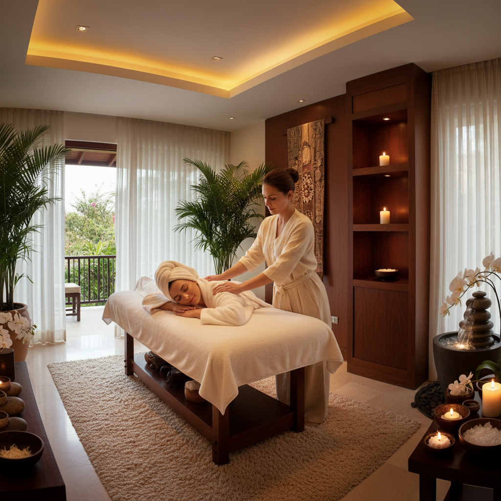 Soin spa et massage relaxant